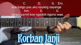 Korban janji - Guyon waton| Chord Gitar korban janji