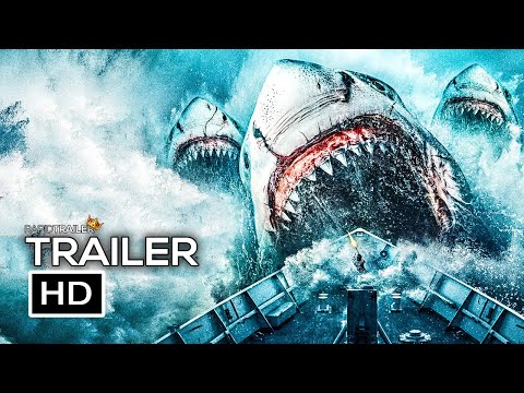 MEGALODON THE FRENZY Official Trailer 2023 Shark Horror Movie HD