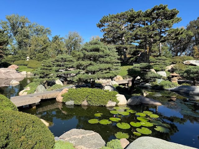 St. Paul Minnesota's Ordway Japanese Garden Tour & Review - YouTube