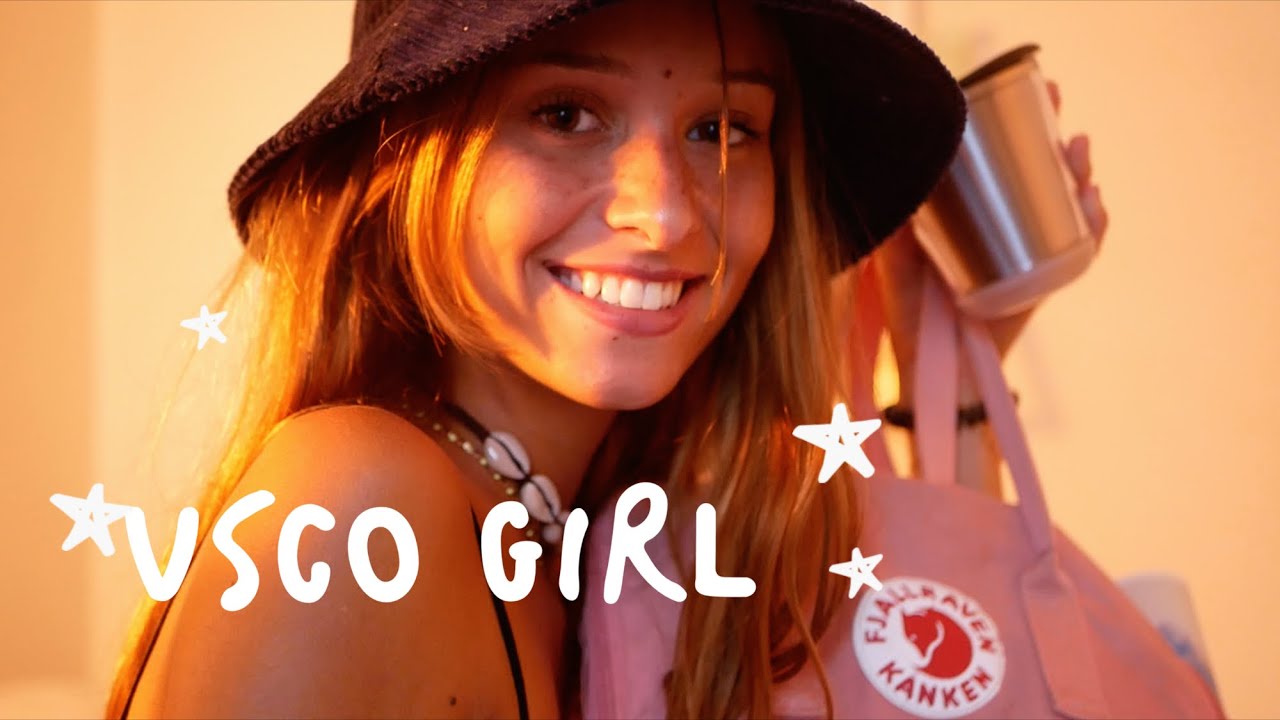 ASMR FRANÇAIS - Une VSCO girl te relooke pour ton date ! (tapping, chuchotements, visuels)