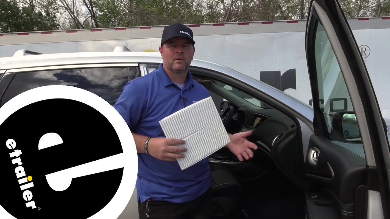 etrailer | PTC Custom Fit Cabin Air Filter Installation - 2019 Infiniti