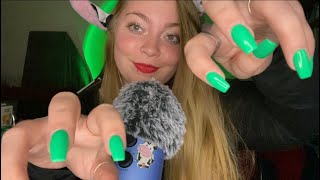 ASMR| 1 Hour Loop X Marks The Spot (inaudible whispering, finger movements, & bubble wrap)