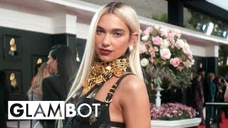 Dua Lipa GLAMBOT: Behind the Scenes at Grammys 2022 | E! Red Carpet & Award Shows