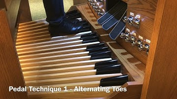Pedal Technique 1 - Alternating Toes