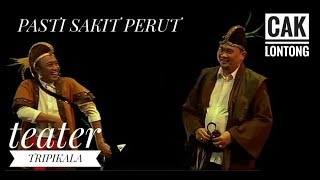 TINGKAH LUCU CAK LONTONG dkk bikin sakit perut / teater Tripikala