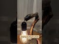 Прикроватная лампа с мягким светом из природных материалов
