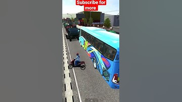 #shorts | Marcopolo G7 1200 Mod | BUSSID | Driving in wrong direction | Android game | 3d graphics