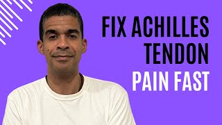 Physical Therapist Reveals Achilles Pain Fix (Proven 3-Step Plan)