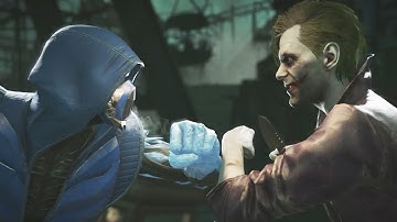 Injustice 2 SUB ZERO vs Joker All Intros and Clashes