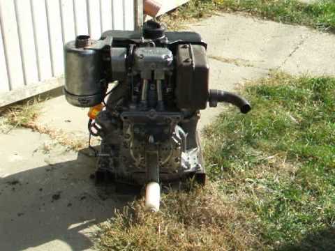 Hatz 1D50S diesel motor - YouTube