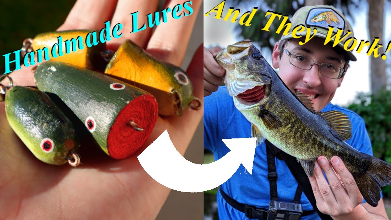 I Created Handmade Wooden Fishing Lures and Then Put Them to the