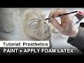 How To Paint + Apply  Latex Prosthetics