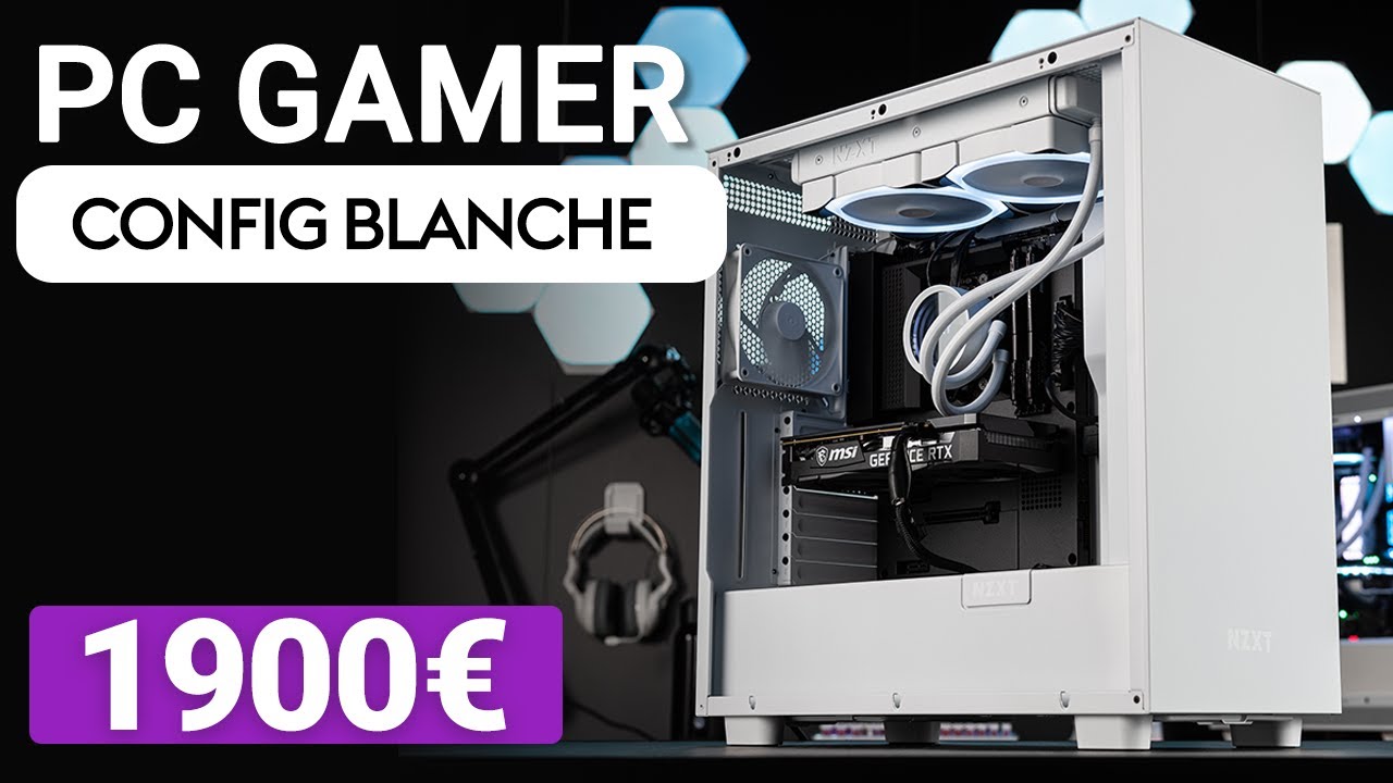 Boitier PC Blanc - Top Achat