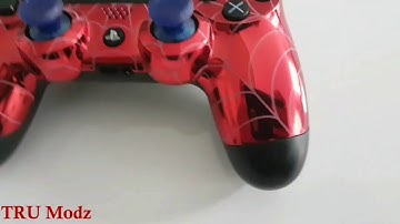 Playstation 4 / PS4 Custom Spider-man Controller by TRU Modz