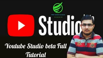 Youtube Studio beta Tutorial