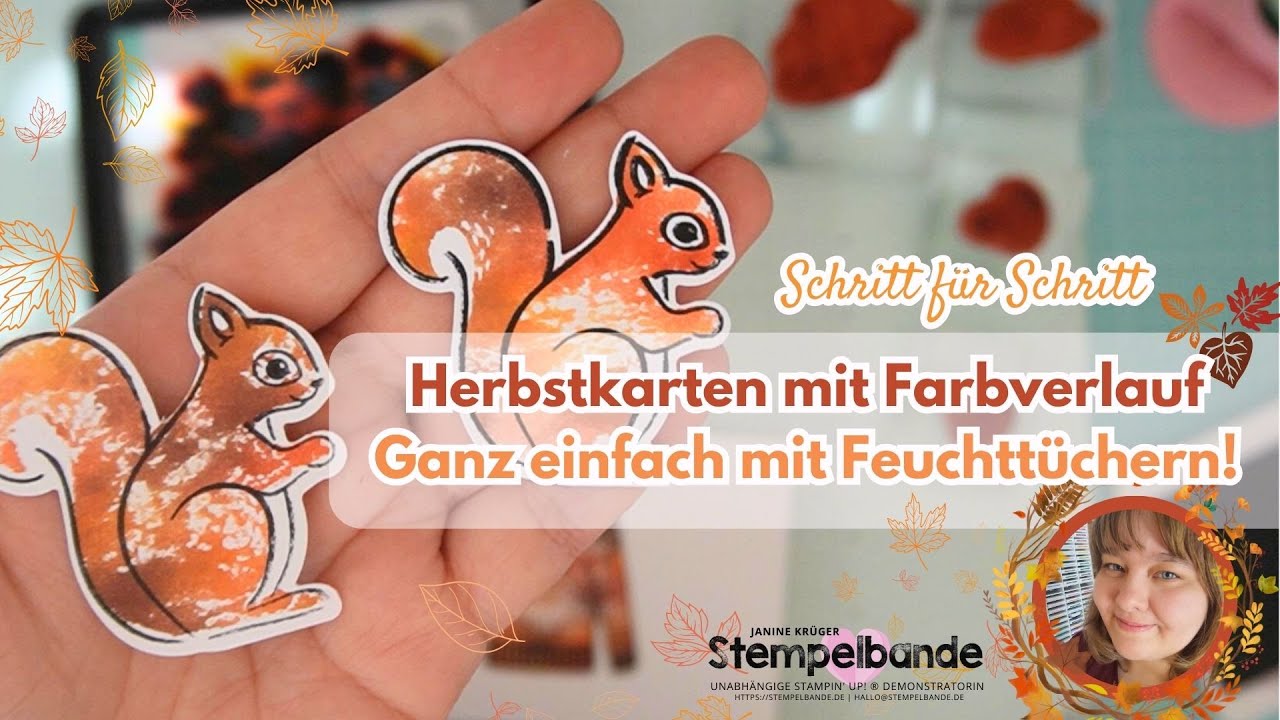 Unglaublich einfach: Babywipe-Technik für bunte Herbstkarten 🍂 | Stampin’ Up! | PapierKunstWelten