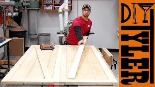 It has been a long time coming but we have finally built our double bypass sliding barn doors for our pantry! These barn doors are 