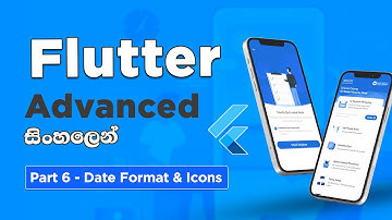 Flutter for Beginners ( සිංහලෙන් ) #6 | Format Date and Category Icons