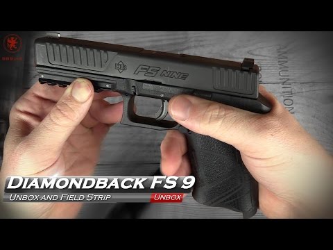 Diamondback FS9 Unbox and Field Strip