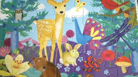 20 Piece Puzzle Life on Earth from eeBoo