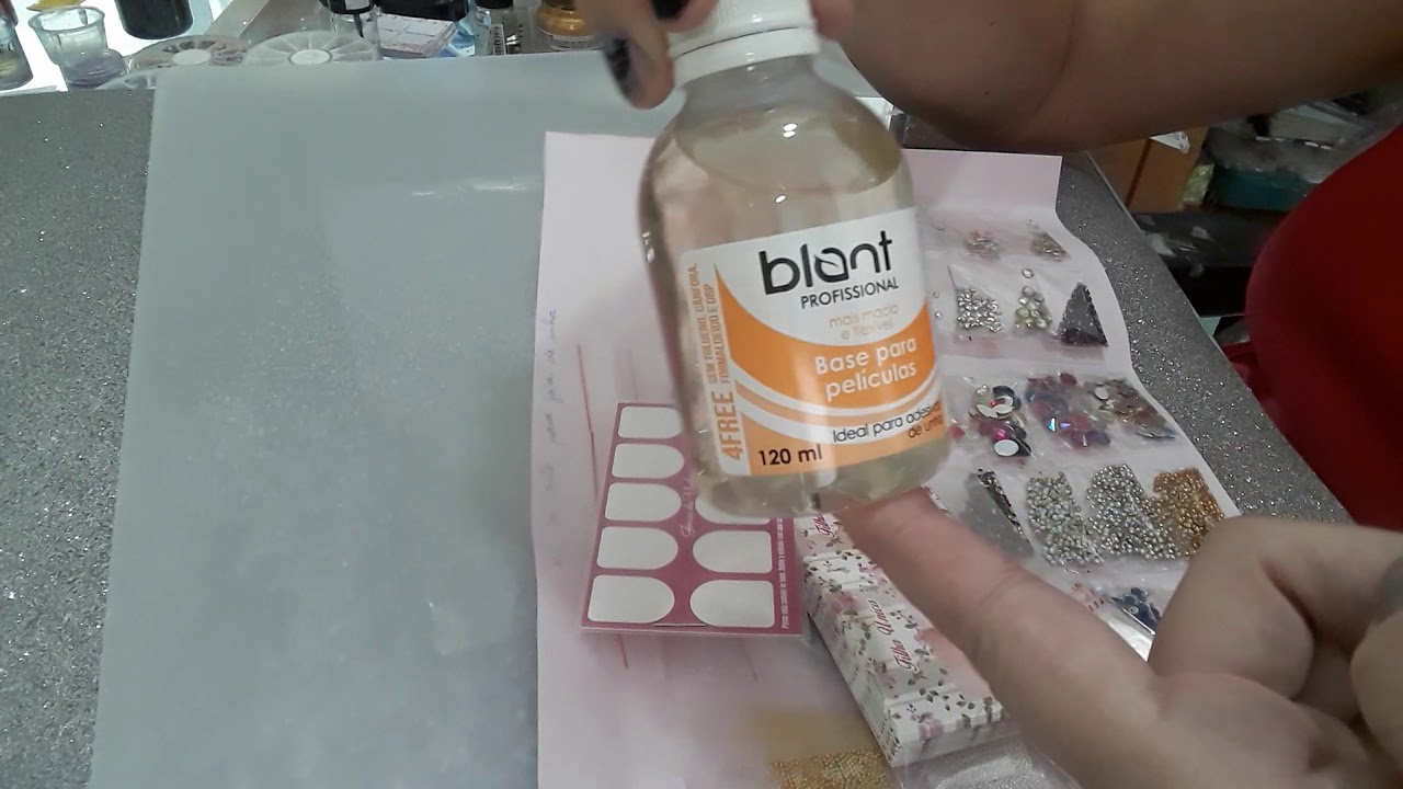 Kit iniciante para fazer jóias de unha