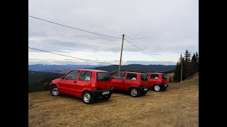 Scuderia Easter Trip | 3 x Red Cinquecento Fire Sporting