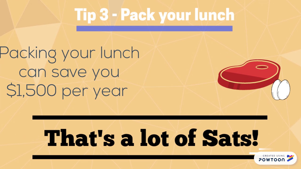 5 Tips to Stack Sats YouTube