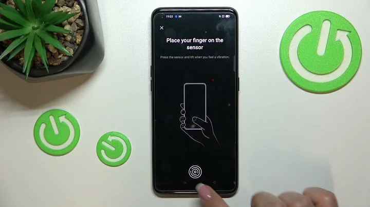 How to Add Fingerprint to OPPO A94 5G - Scan Fingerprint