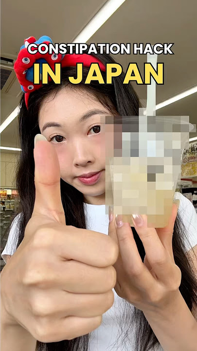 Constipation Hack In Japan #japan