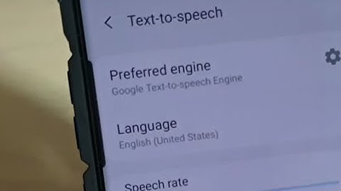 Galaxy S10 / S10+: How to Change Text To Speech Language