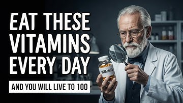 EAT These  VITAMINS Every Day and You Will Live to 100
