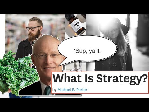 Michael Porter's What is Strategy? Full Summary [Hipster Edition]