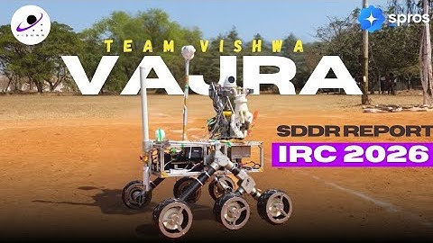 Vishwa VJTI | SDDR IRC 2026 | @SpaceRoboticsSociety 