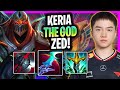 KERIA IS A GOD WITH ZED! | T1 Keria Plays Zed Jungle vs Lee Sin!  Season 2025