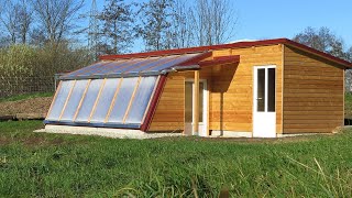 Building a Passive Solar Greenhouse (Timelapse)