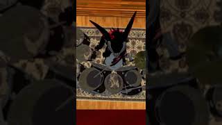 The Head Bang Build Up (Sulfur VRChat Drums) #shorts #vrchat