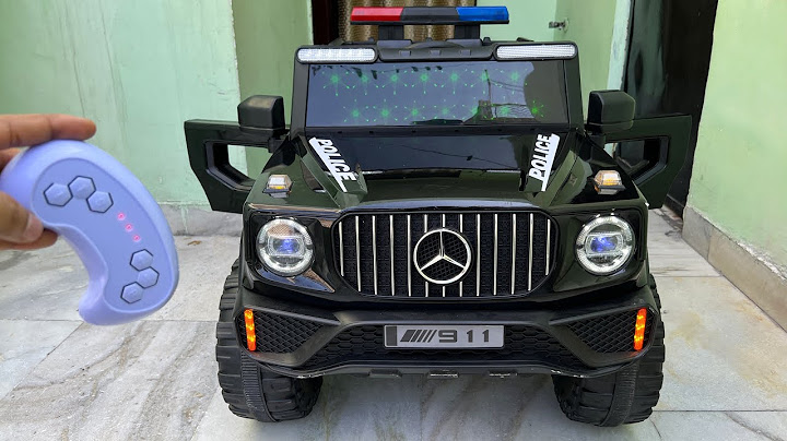 RC Mercedes G Wagon Police Car Unboxing & Testing 🔥🔥