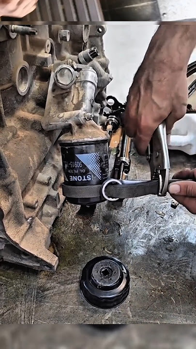 remove the oil filter