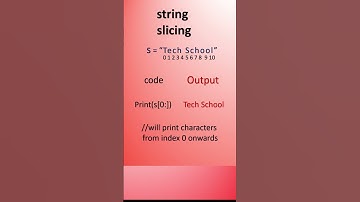 Python string slicing