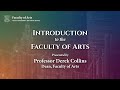 Introduction to the faculty of arts