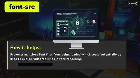 CSP Font-Src Explained | Protect Your Website from Malicious Fonts