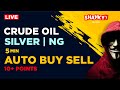 20th January 2021 Live trading in Crude Oil   Silver Mini  Gold Mini  Market Analysis CPR Trading