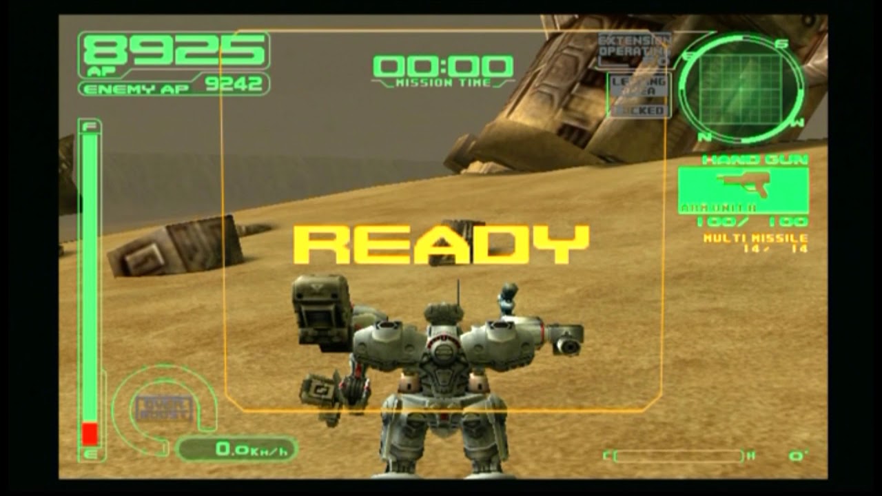 Armored Core 2 PS2 Zio Matrix AC vs Prisoner No-B24715