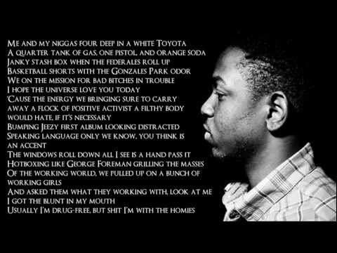 Kendrick Lamar - The Art Of Peer Pressure (Lyrics HD)
