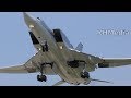 взлёт Ту-95 Ту-160 Ту-22М3 Кубинка 2018 RF-94124 RF-94102 RF-34036