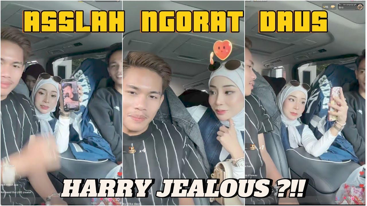 HARRY JEALOUS ASSLAH NGORAT DAUS ?!!