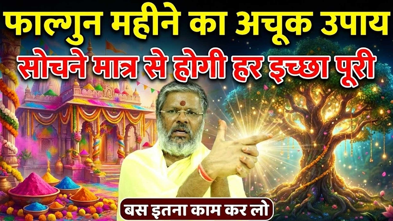 फाल्गुन महीने का अचूक उपाय, सोचने मात्र से होगी हर इच्छा पूरी -  इतना काम कर लो बस #upay #falgunmas