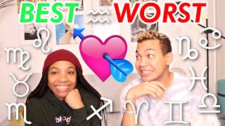 Ranking every Zodiac Sign from BEST to WORST : Romance Edition (ft. Kai Foster)