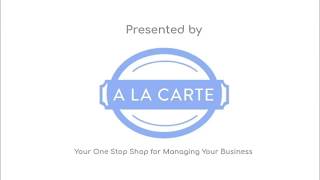 How Do I Use A La Carte? screenshot 2