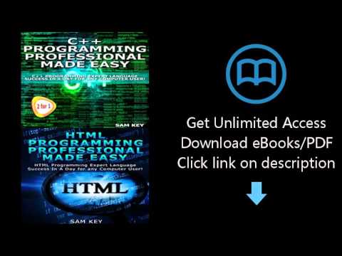 Download Programming 62: C++ Programming Professional Made Easy & HTML Professional Programming  PDF